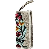 Gurkha Women Handmade Hemp wallet, Card Holder Wallet Coin Purse Zipper Multi Compartments & Card Holder - From Mt. Everest Country, Nepal