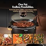 VonShef Fika 3.5L Slow Cooker Nordic Design With Removable Ceramic Pot view 3