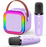 Dislocati Karaoke Machine with 2 Microphones for Kids 3-12 Years view 1