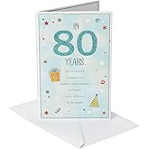 American Greetings 80th Birthday Card (In 80 Years)