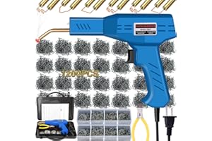 Wrdlosy Plastic Welder, 800PCS Staples, Plastic Welding Kit, Must Have for DIYers, Instant On/Off, Plastic Welder Kit, Bumper