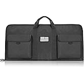 CVLIFE Soft Rifle Case 28 inch Gun Bag Pistol Case, Gun Cases for Rifles and Shotguns, Rifle Bag with Lockable Zipper for Outdoor Hunting Shooting