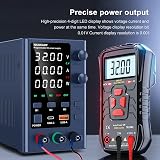 NANKADF DC Power Supply 0-30V 0-5A Variable Bench Supply Encoder USB view 5