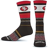 For Bare Feet NFL Unisex Nfl Friday Dress Crew Sock
