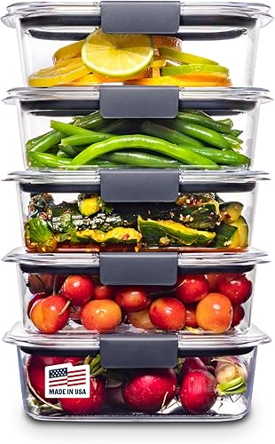 Rubbermaid Brilliance Containers
