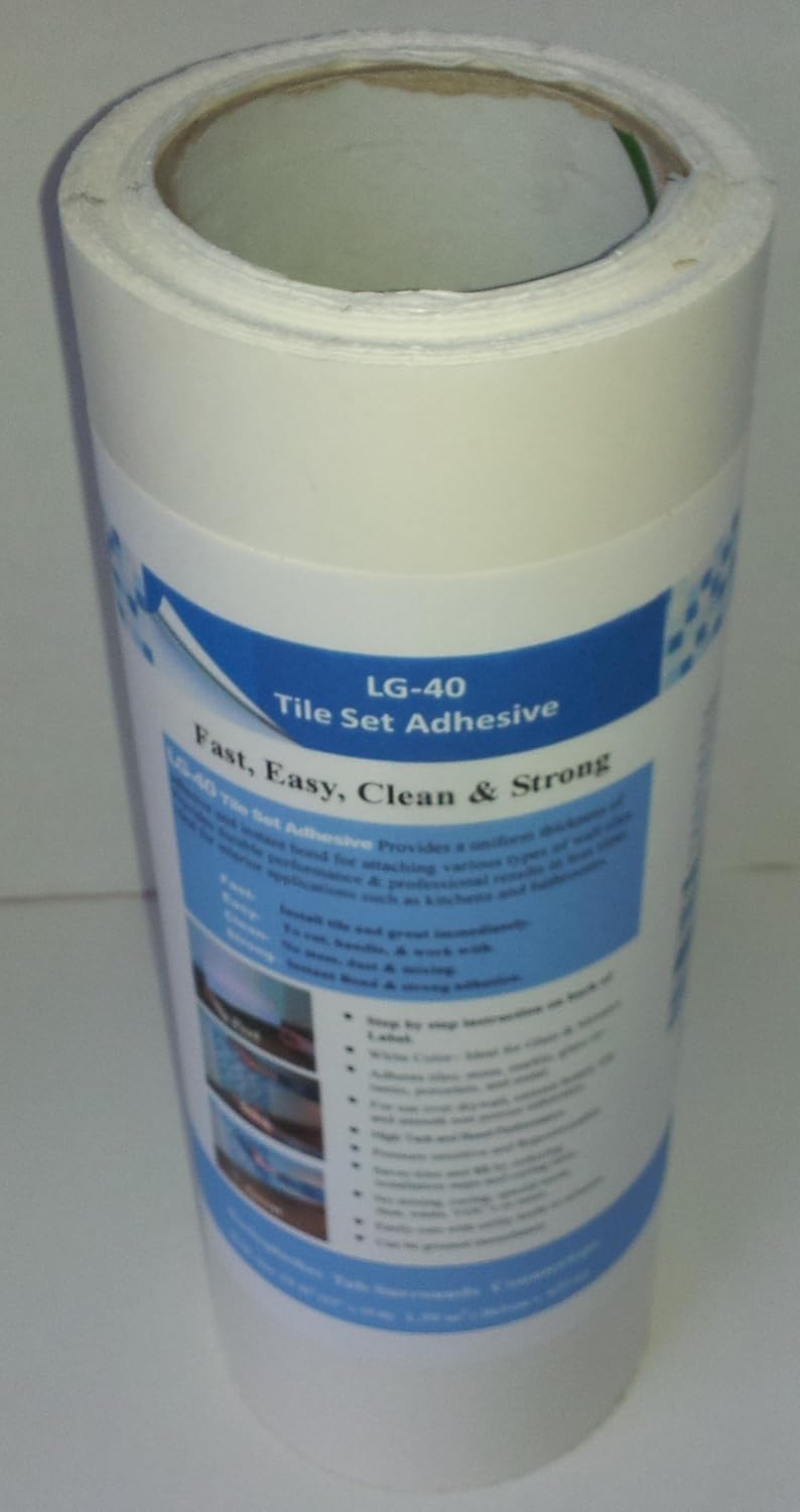 LG 40 White Peel And Stick Tile Set Adhesive Marble Tiles Amazoncom