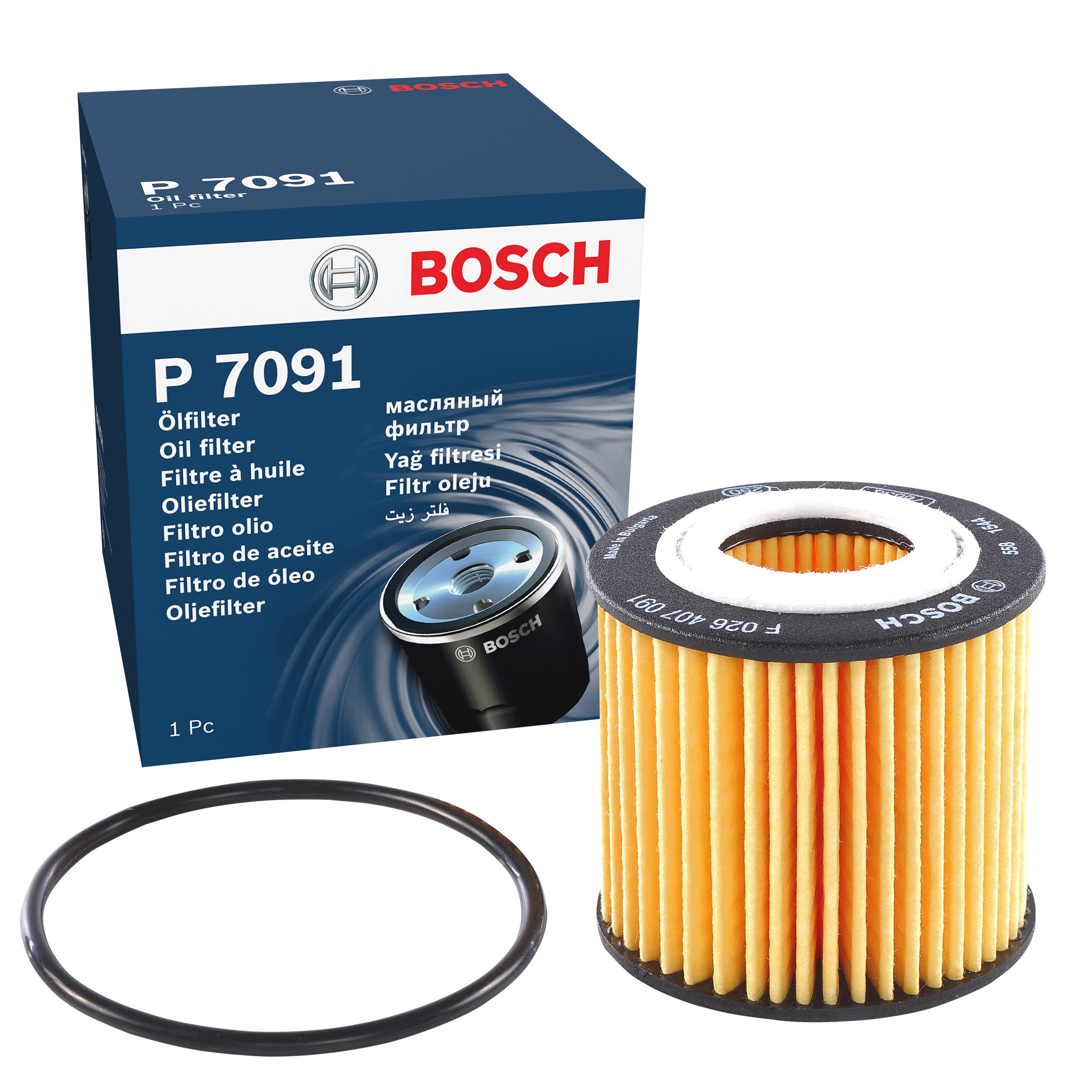 Bosch F026407091 Oil-Filter Element