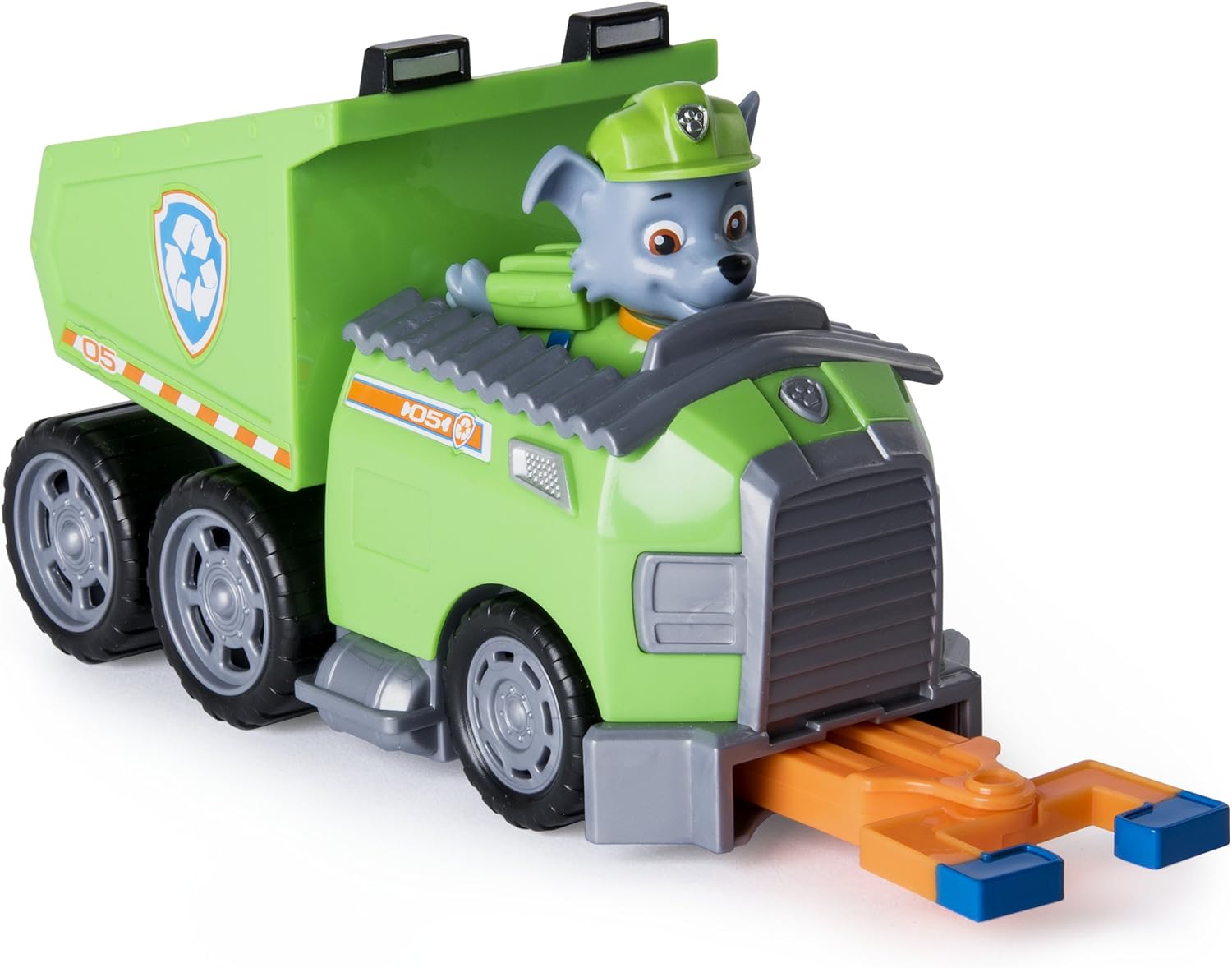 paw patrol rocky's recycling truck vehicle and figure