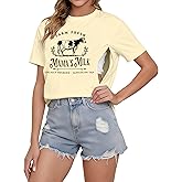 Women's Nursing Shirts for Breastfeeding Zipper Short Sleeves Mama Shirt Causal Maternity Nursing Graphic Tees Tops