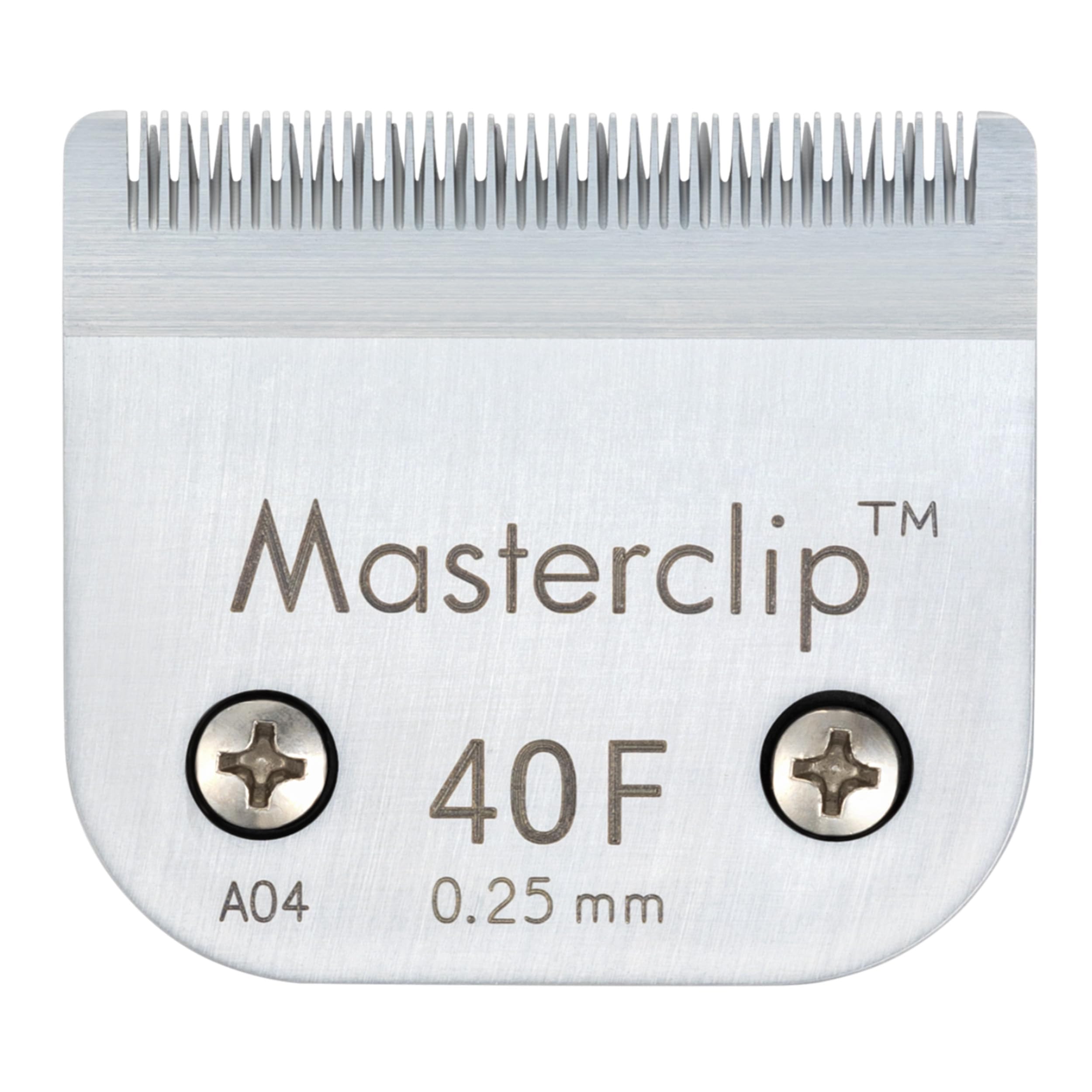 Masterclip Dog Clipping Blade A5 Clipper Blades 50F 40F 30F 15F 10F 9F 7F 7 5F 5# 4F 4# 3F 3# 2F 2# 5/8N Toe Blade Compatible Oster Andis (40F)