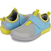 WHITIN Little/Big Kid Wide Width Barefoot Shoes | Boys/Girls Minimalist Elastic Opening Sneakers | Flexible- Zero Drop Sole