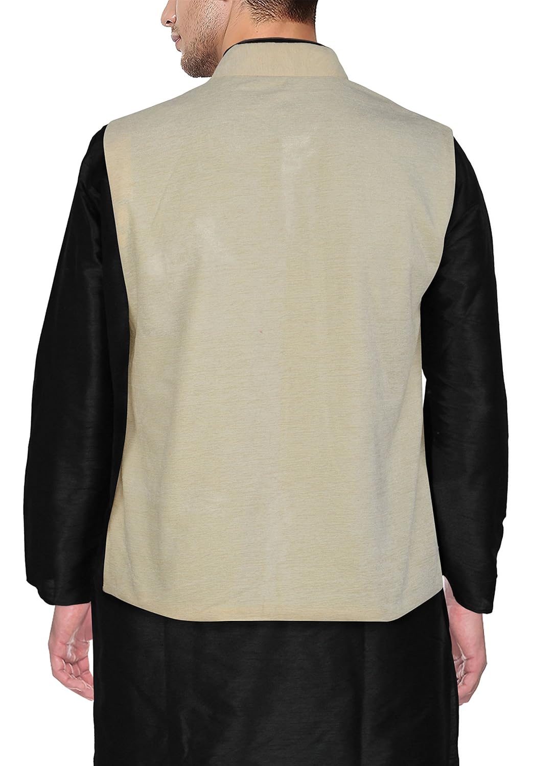 freedom fashion men's linen nehru jacket