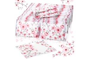 PerKoop 100 Packs Travel Size Tissues Disposable Pocket Facial Tissues Bulk for Travel Wedding Guest School Wallet Purse Home Supplies, 1000 Sheets 3 Ply(Cherry Blossoms)