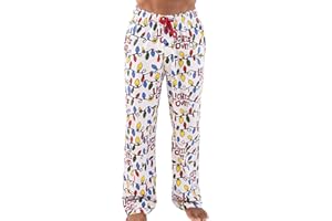 Lazy One Men's Fleece Pajama Pants, Nordic Pajama Bottoms for Men
