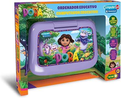 - Dora la Exploradora Smart Start Laptop - Ordenador Educativo, Juguete de Aprendizaje para Niños, 30 Divertidas activades, 83024