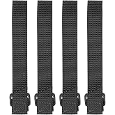 Maxpedition 5-Inch TacTie - Pack Of 4 (Black)
