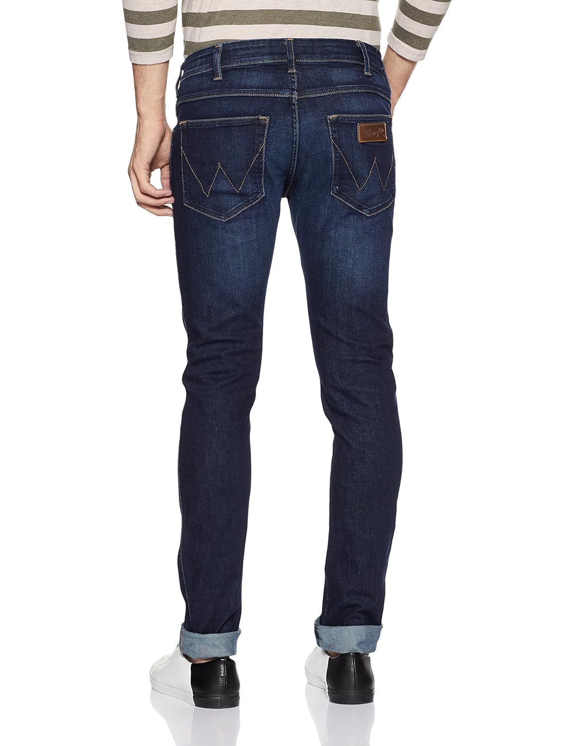 wrangler men's skinny fit jeans