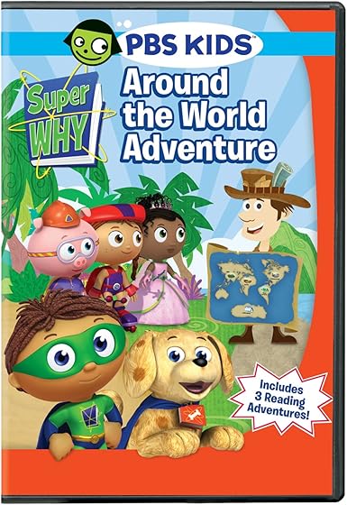 Super Why: Around the World Adventure [DVD] [2012] [Region 1] [US ...