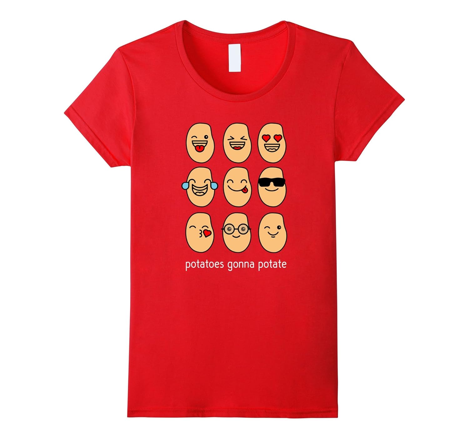 Potatoes Gonna Potate Potato Emoji Funny Gifts Tshirt4LVS 4loveshirt