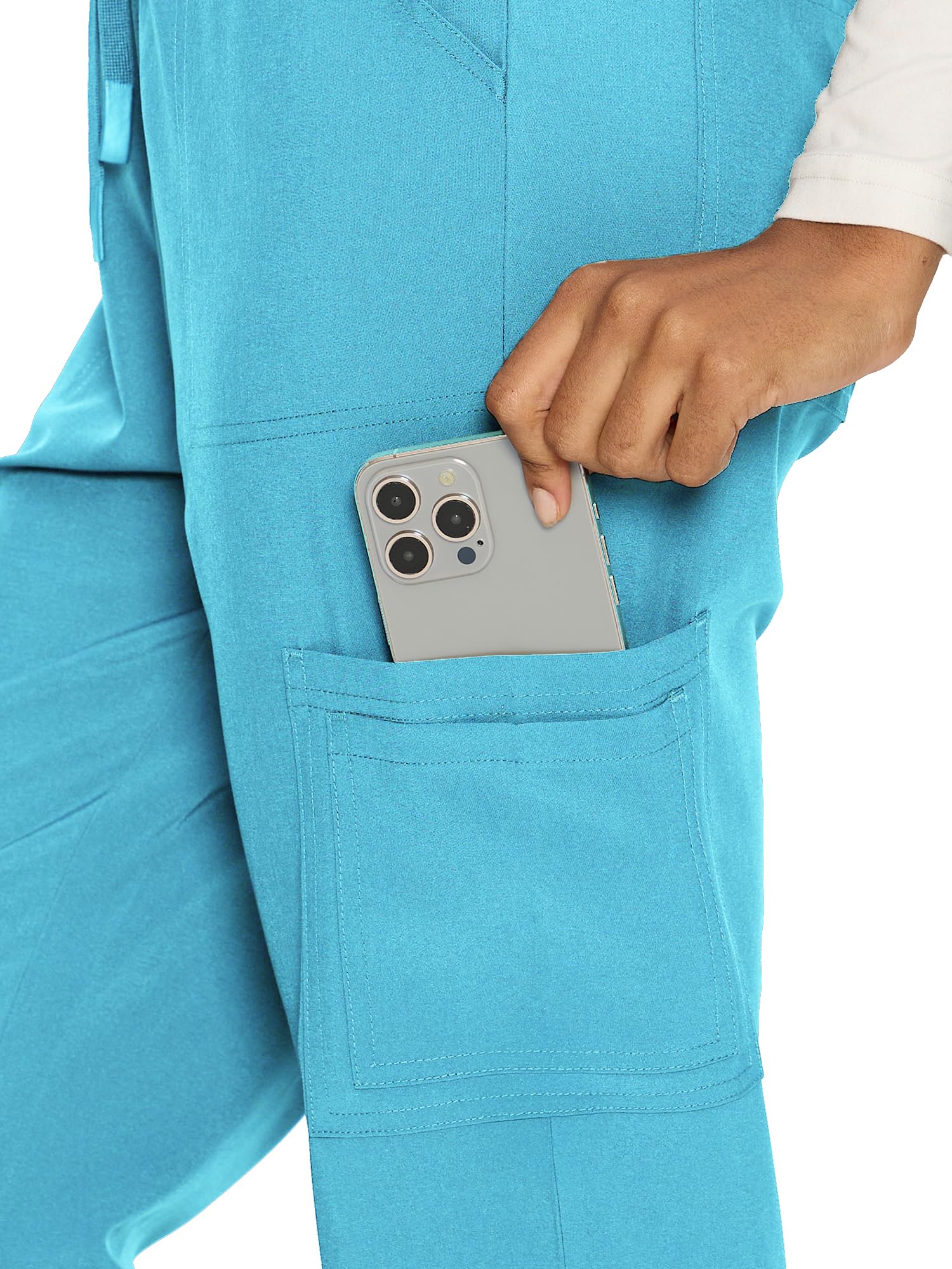 floralhue Scrubs for Women, V-Neck Scrubs Top