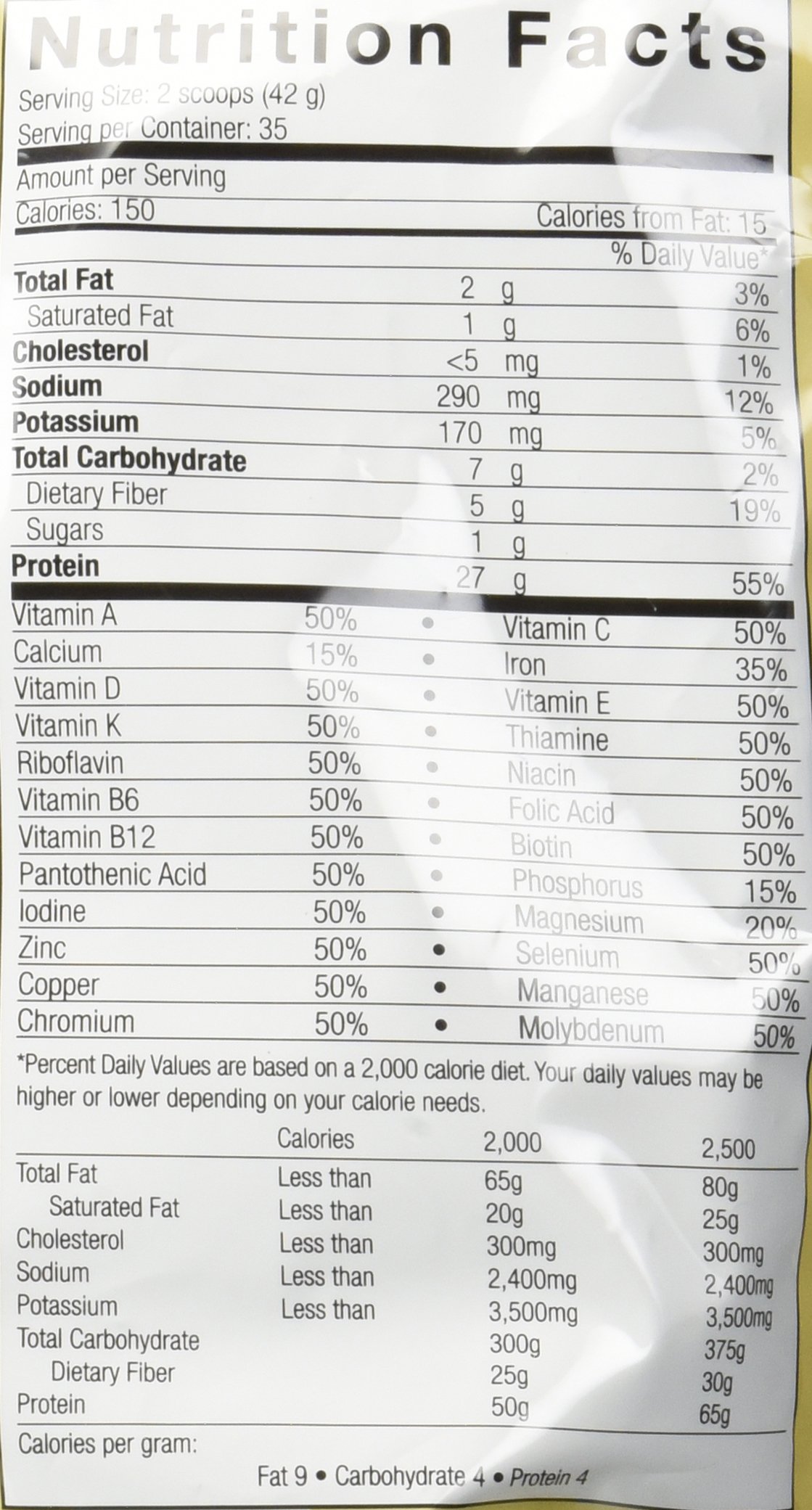 Bariatric Advantage High Protein Meal Replacement Vanilla, 35