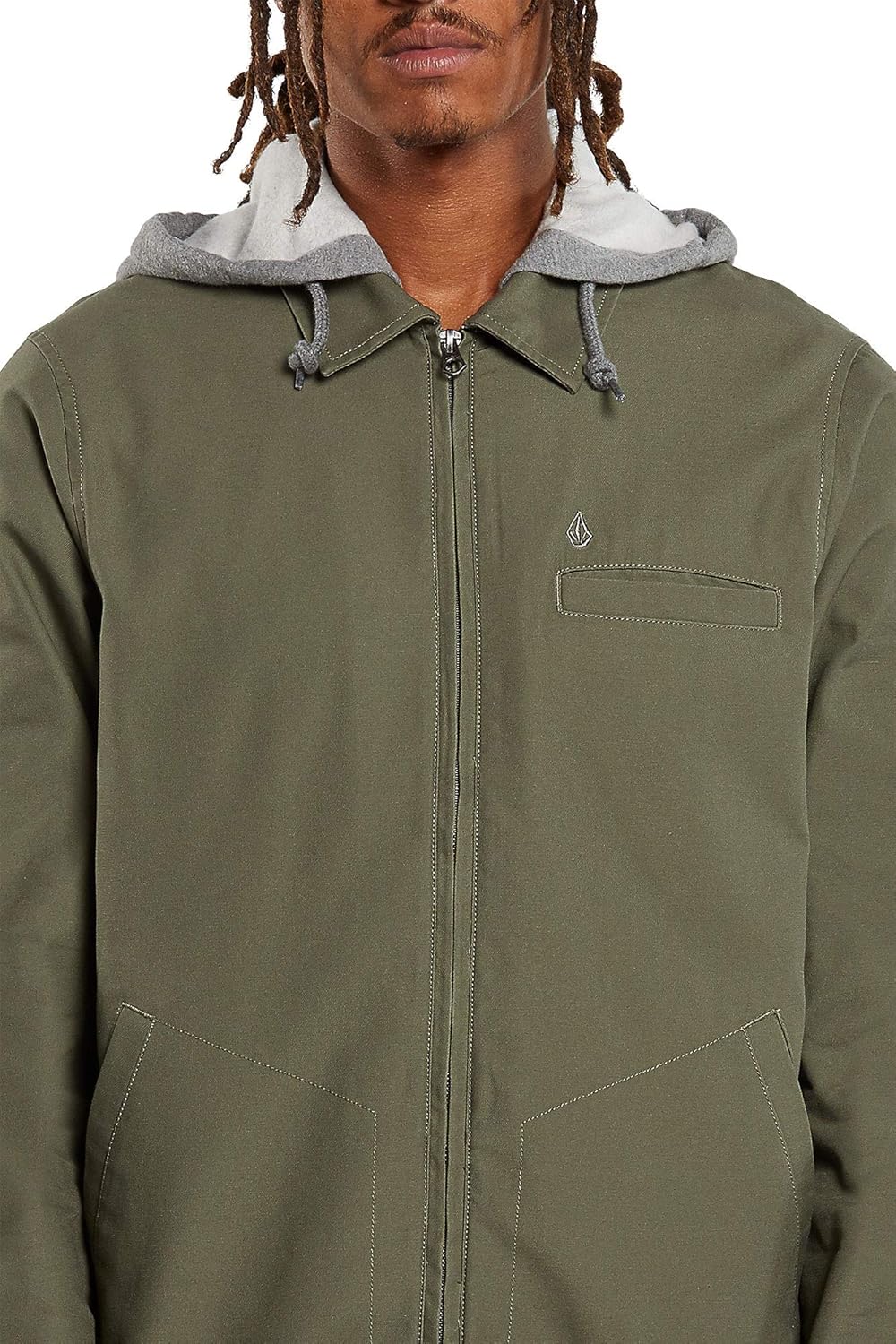 Volcom mens Warren Lightweight Jacket: Clothing