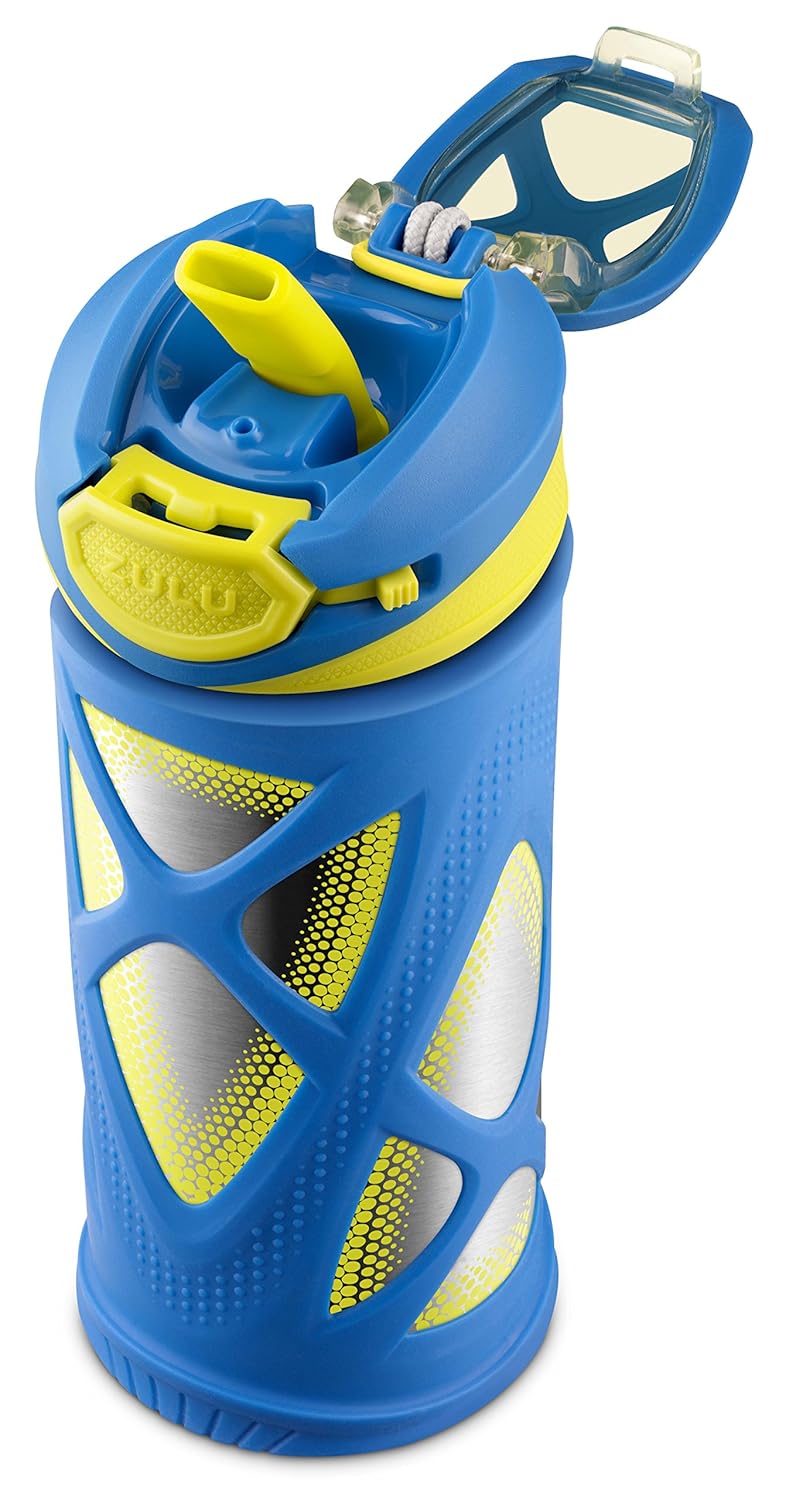 zulu kids water bottle and canister set