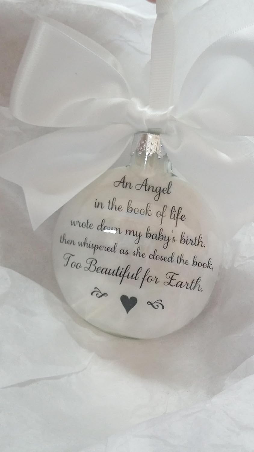 infant loss christmas ornament
