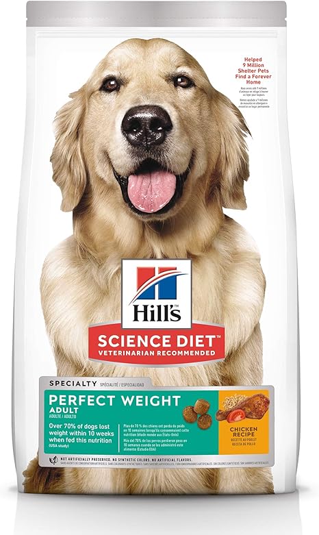 hill's science diet weight reduction dog food