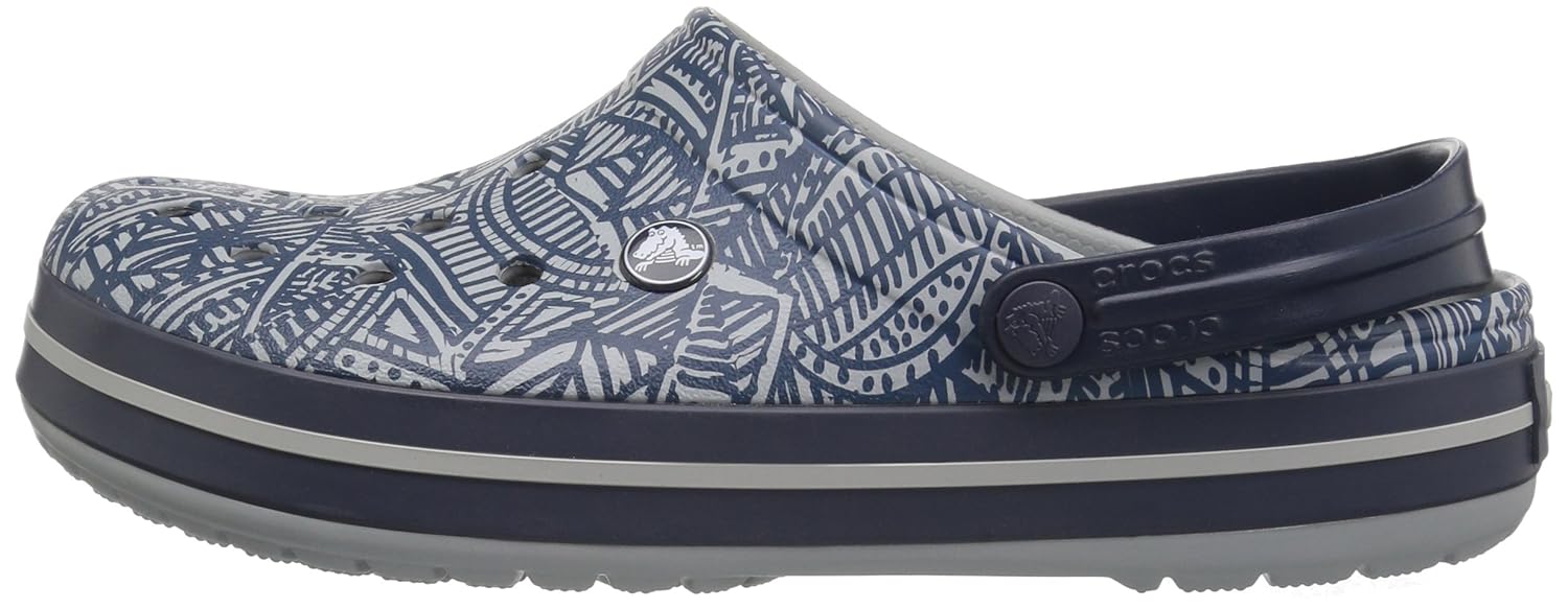 crocs unisex crocband graphic clogs