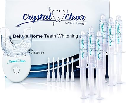 Amazon Com Teeth Whitening Kit Crystal Clear Teeth Whitening Gel