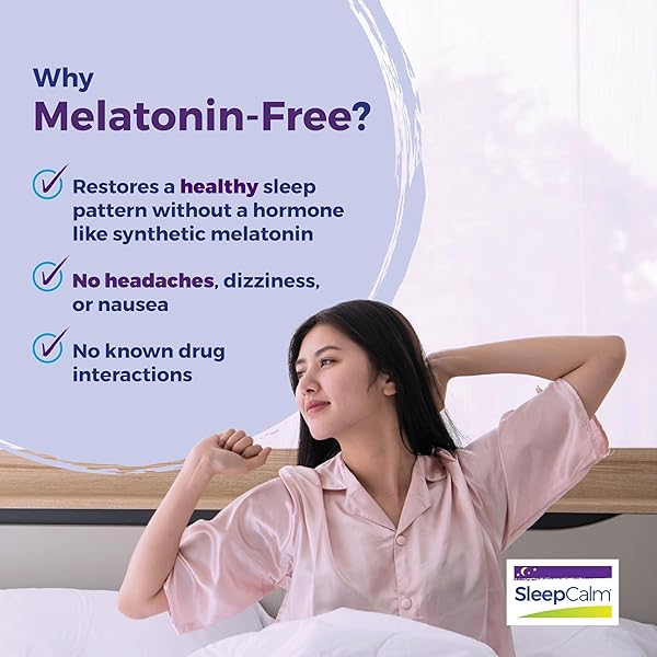 BOIRON SLEEPCALM SLEEP AID FOR DEEP, RELAXING, RESTFUL NIGHTTIME SLEEP – MELATONIN-FREE AND NON HABIT-FORMING – 60 COUNT