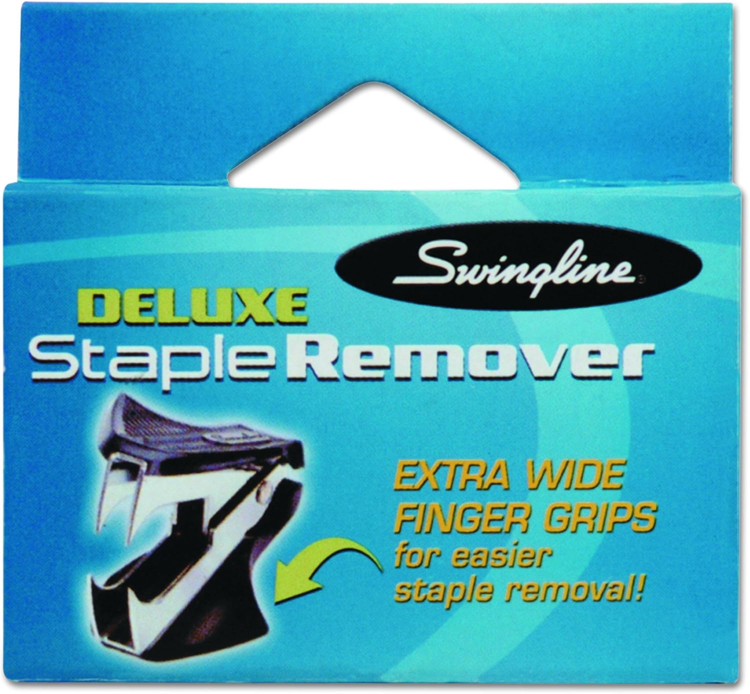 Swingline Staple Remover, Deluxe, Extra Wide, Steel Jaws, Black (38101) (S7038101) : Office Products