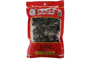 Natural World Wood Ear Mushrooms 80 Grams (Whole)