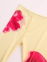 ZAFUL Womens Swimsuit Cover Up Dress Off Shoulder