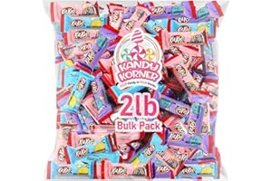 KANDY KORNER Kit Kat Easter Candy - Bulk Bag of Individually Wrapped KitKat Easter Chocolate Bars for Easter Basket Stuffers, Party Favors, Birthdays, and More - Melt-in-Your-Mouth Mini Kit Kats Chocolate Pack (2 Lb, Chocolate Bars)