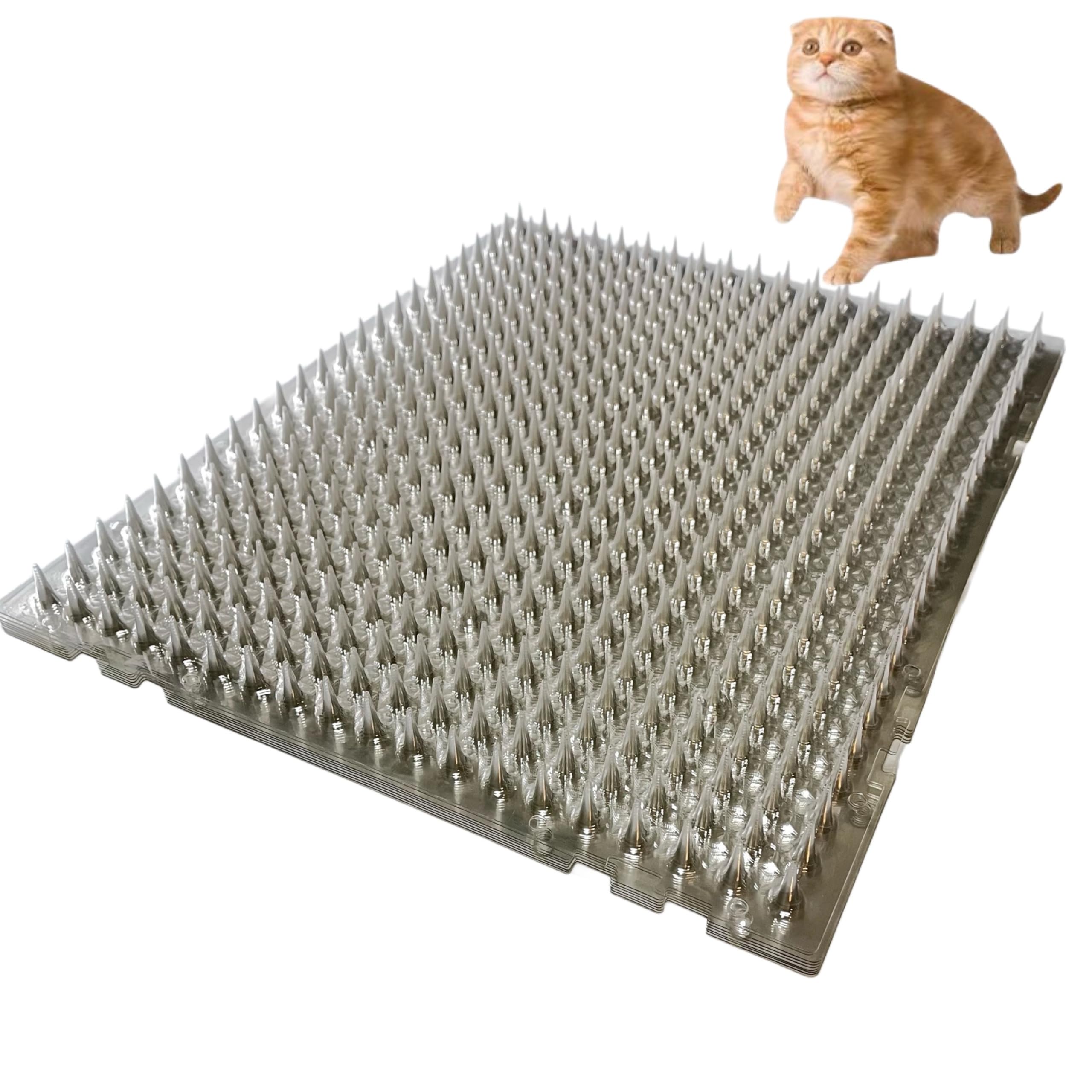 ONESORA 猫よけシート 猫よけとげマット 透明 【16枚入り】 室内屋外兼用 猫犬侵入 フン害防止商品画像