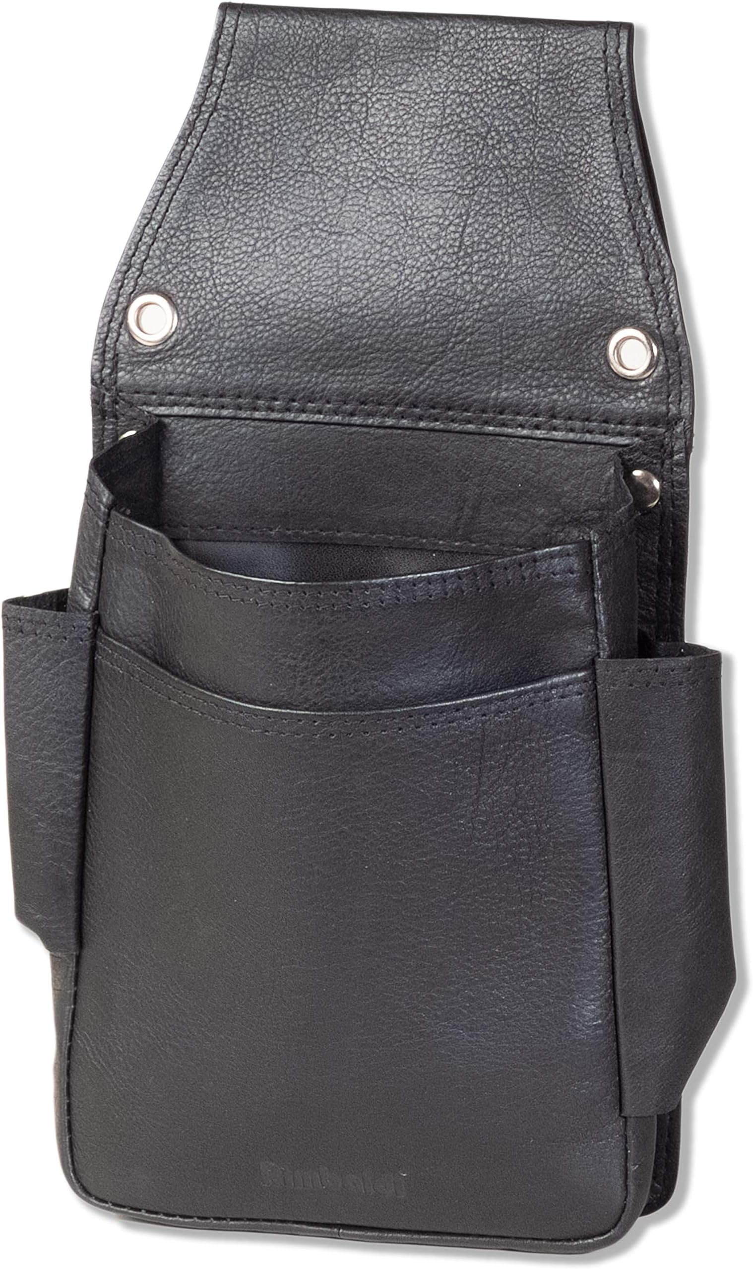 RimbaldiVery sturdy professional waiter-walletr holster, made from soft, untreated cow leather in black
