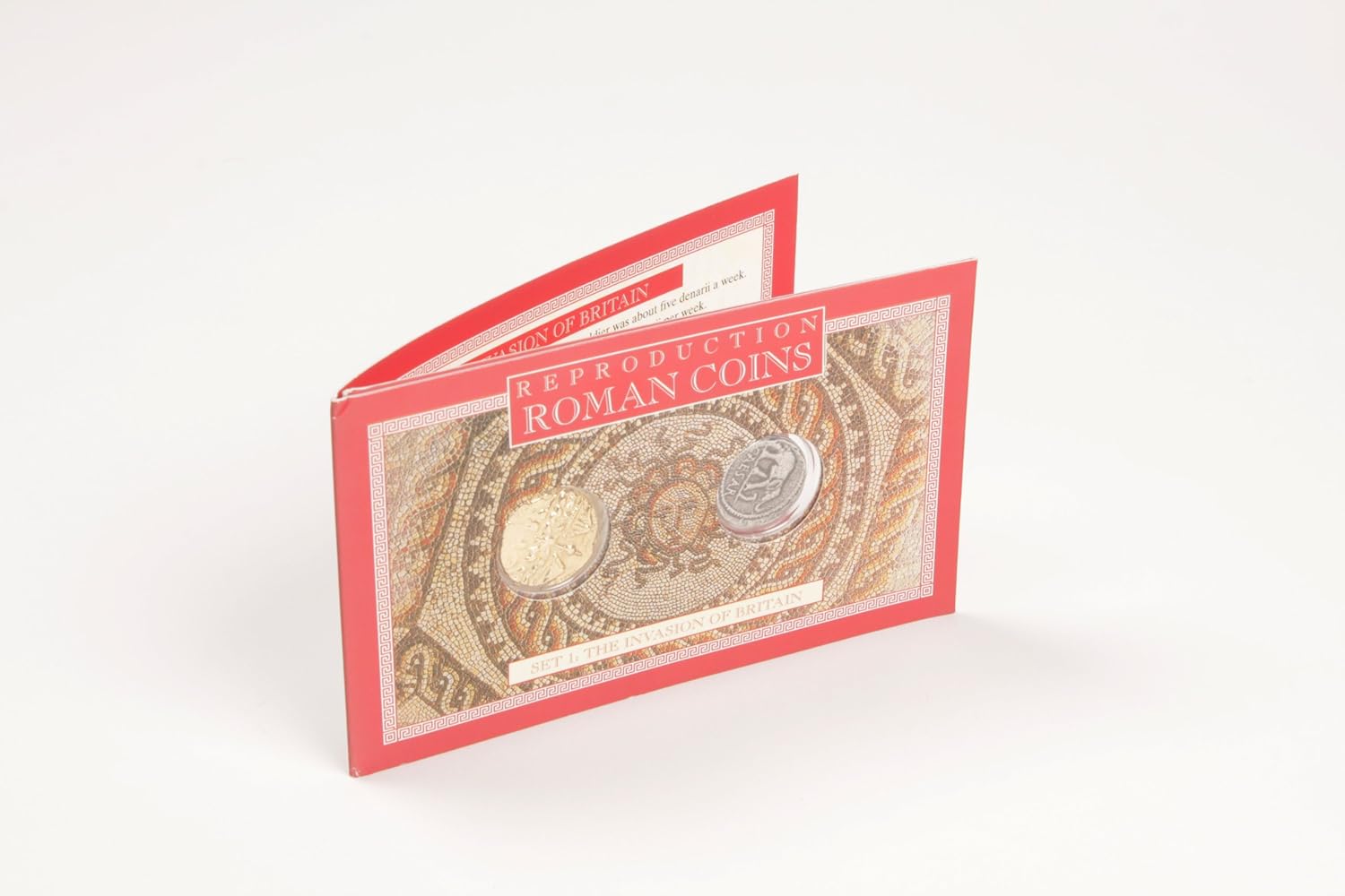 Roman Coins: the Invasion of Britain, silver or bronze