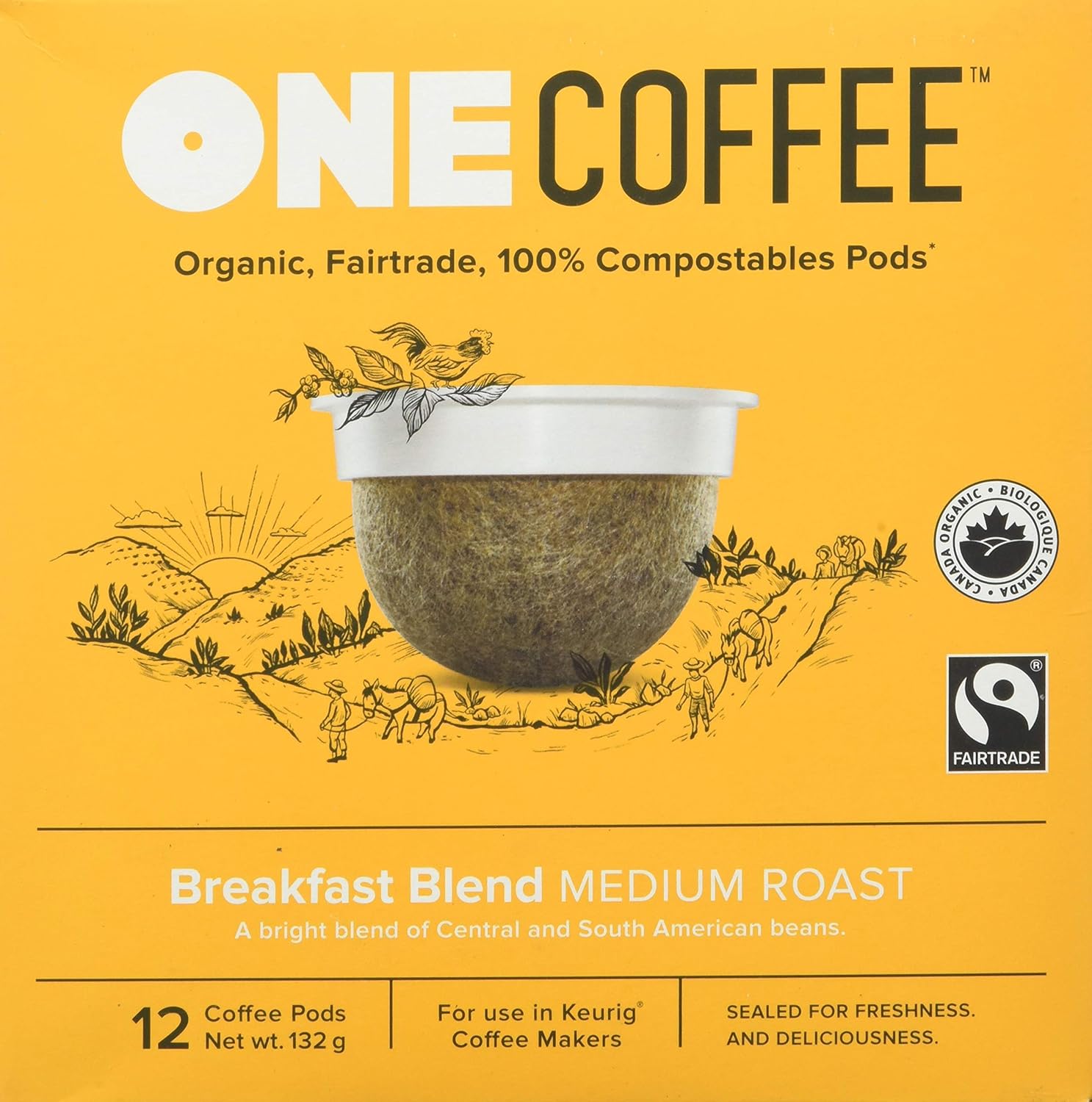 One Coffee Coffee-Breakfast Blend,132g 