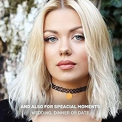 BodyJ4You Tattoo Choker Necklace - 90s Choker