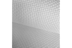 SEWCRANE 9 Count Aida Cloth Cross Stitch Fabric, White, W59 x L39