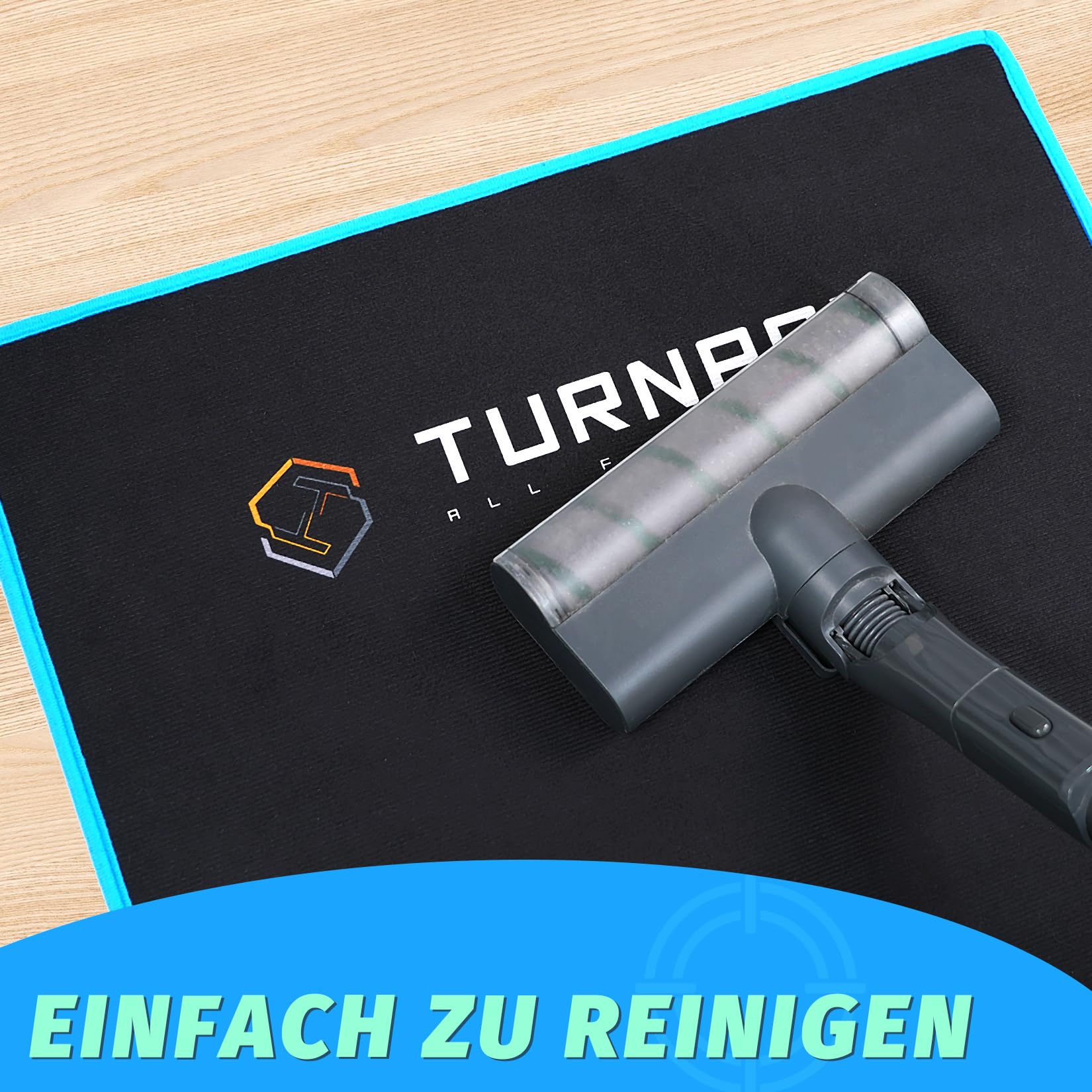 Turnart Dart Matte Dart Teppich Dartpfeile Dartpfeile Zubehör für Dartscheibe Dartmatte für Steeldart Dartteppich mit Abwurflinie (Classic) 4