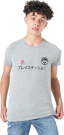 maglietta grigia bambino