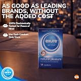 SOL Exure 14pk Ultra Thin Natural Condoms - Extra Feel & Lubricated view 6