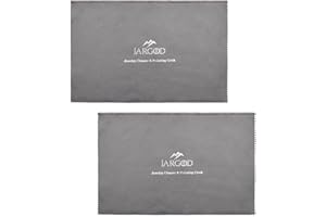 JARGOD Pro Size Silver Polishing Cloth Jewelry Cleaning Cloth 11" X 14" inches for Cleaning Gold, Silver and Platinum Jewelry Coins Watch, Keeps Jewelry Clean and Shining. (Pack of 2)