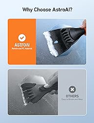 AstroAI Ice Scraper for Cars and Small Trucks