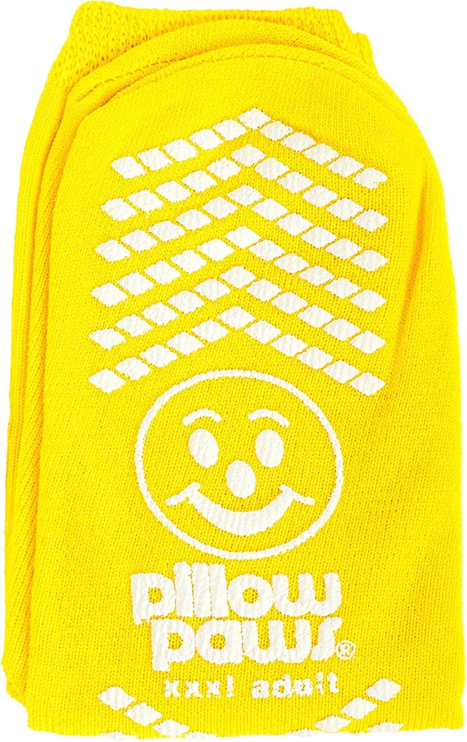 XXXL Slip Stopping Terrycloth Socks (Double Tread) (Extra Wide Bariatric) (Yellow) (3 Pairs): Health & Personal Care