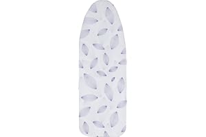 Mabel Home ironing Board Padded Cover, 100% Cotton (6 Different size & Pattern) (15" x 45" / Ergo)