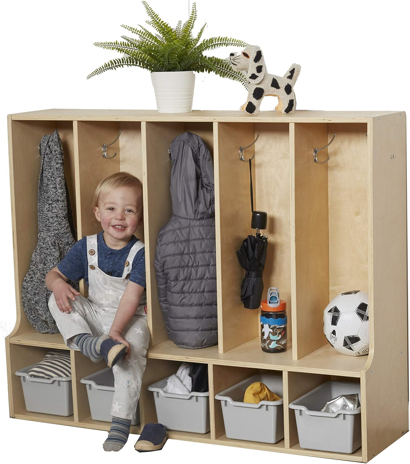 kids coat storage